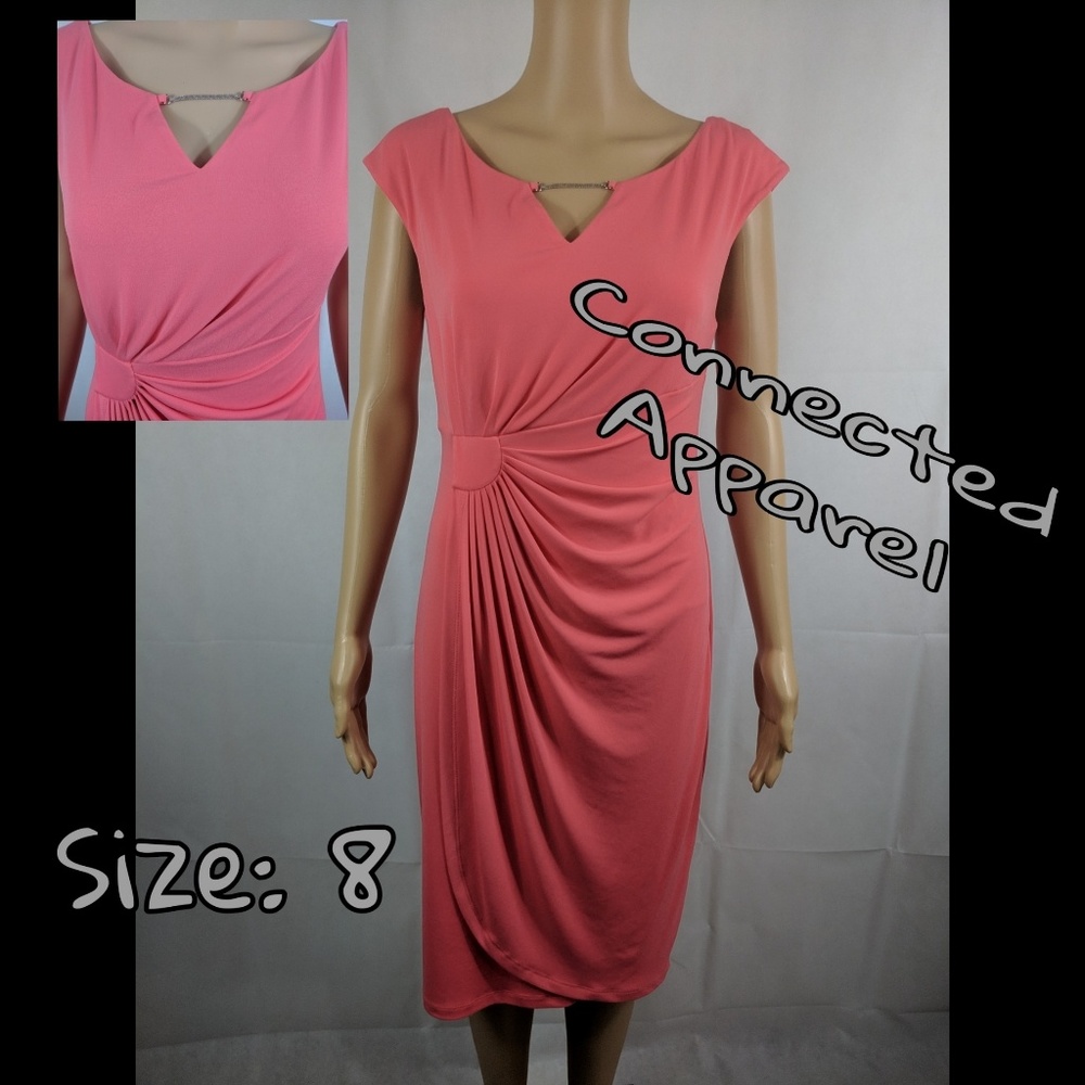 💖 CONNECTED APPAREL DRESS WITH SILVER ACCENT 💖